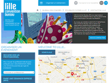Tablet Screenshot of lille-meeting.com